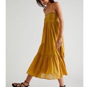 NWT Free People Follow Rivers Convertible Maxi